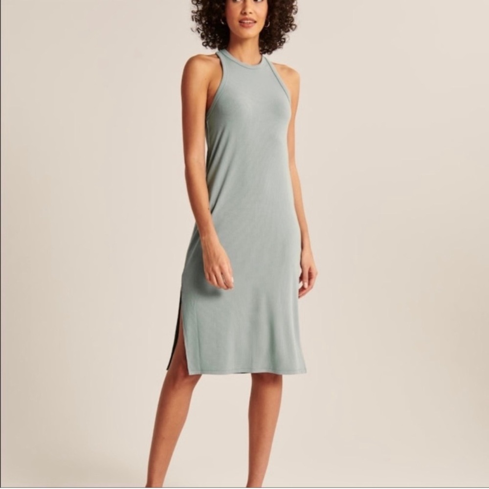 Abercrombie Women’s Scuba Knit Midi Dress